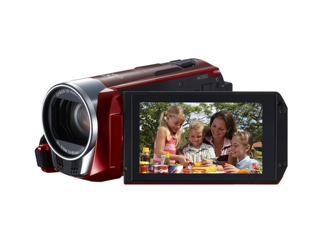 Video Camara Canon Hfr36 Red Kit